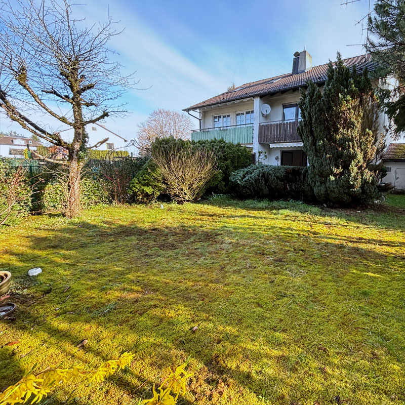 Hausverwaltung am Stachus Verkauf DHH Baldham Garten